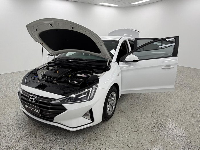 2018 Hyundai Elantra Go AD.2 MY19 Polar White