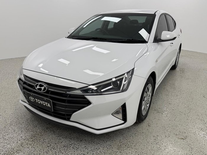 2018 Hyundai Elantra Go AD.2 MY19 Polar White
