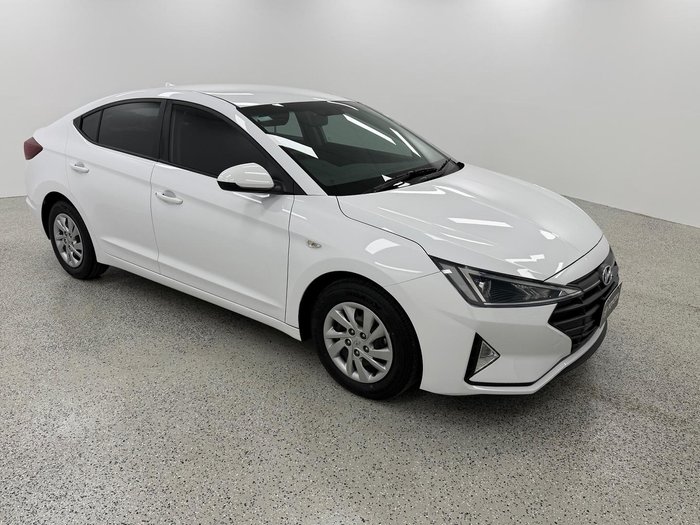 2018 Hyundai Elantra Go AD.2 MY19 Polar White