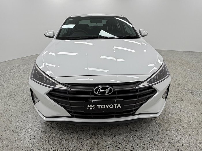 2018 Hyundai Elantra Go AD.2 MY19 Polar White