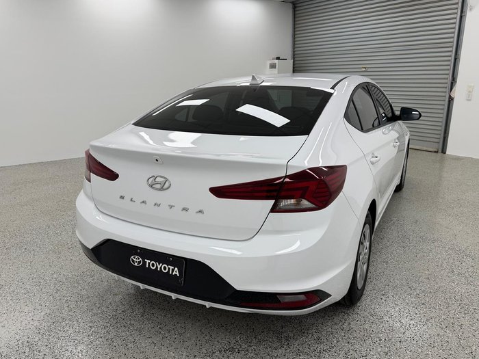 2018 Hyundai Elantra Go AD.2 MY19 Polar White
