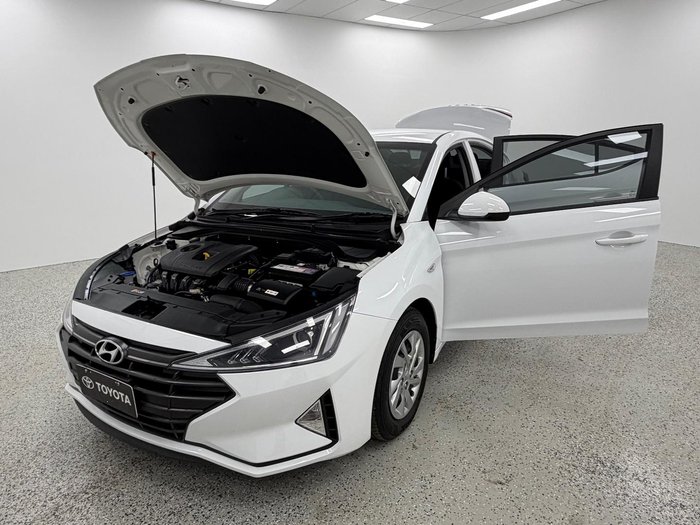 2018 Hyundai Elantra Go AD.2 MY19 Polar White