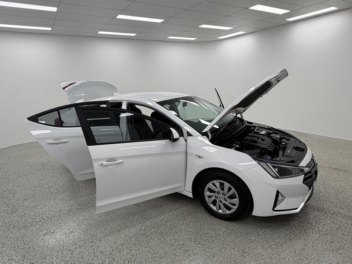 2018 Hyundai Elantra Go AD.2 MY19 Polar White