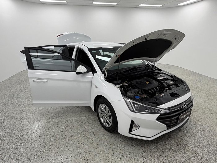 2018 Hyundai Elantra Go AD.2 MY19 Polar White