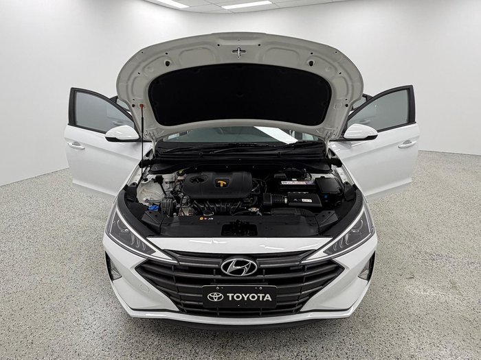 2018 Hyundai Elantra Go AD.2 MY19 Polar White