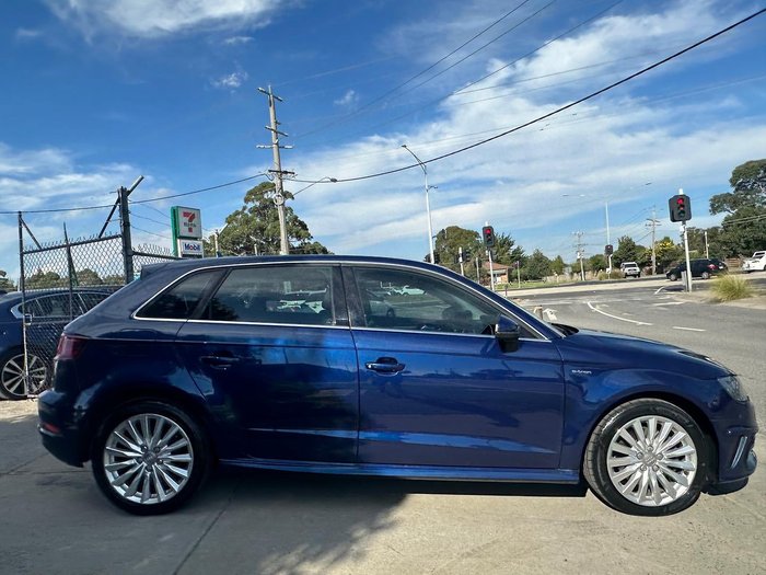 2016 Audi A3 e-tron 8V MY16 Scuba Blue