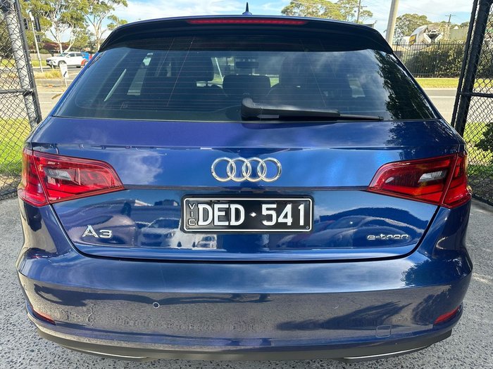 2016 Audi A3 e-tron 8V MY16 Scuba Blue