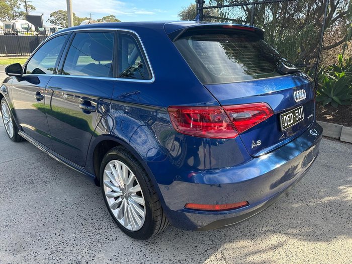 2016 Audi A3 e-tron 8V MY16 Scuba Blue
