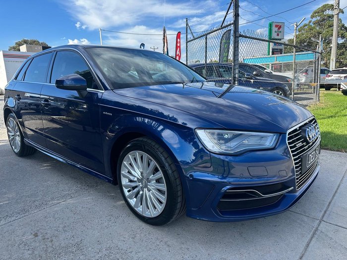 2016 Audi A3 e-tron 8V MY16 Scuba Blue