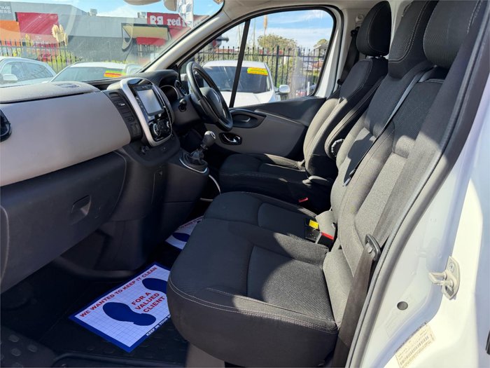 2018 RENAULT TRAFIC FORMULA EDITION LWB X82 MY18 WHITE