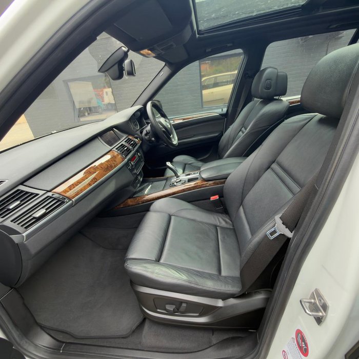 2010 BMW X5 xDrive35d E70 MY10 4X4 Constant Alpine White
