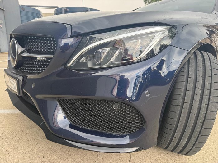 2017 Mercedes-Benz C-Class C43 AMG W205 Four Wheel Drive Blue