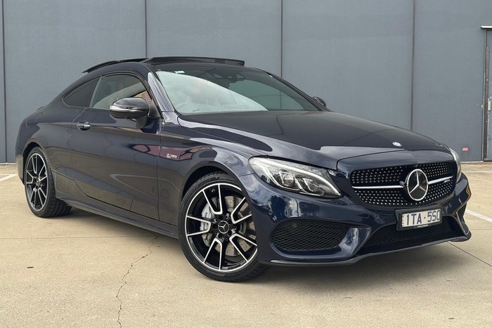 2017 Mercedes-Benz C-Class C43 AMG W205 Four Wheel Drive Blue