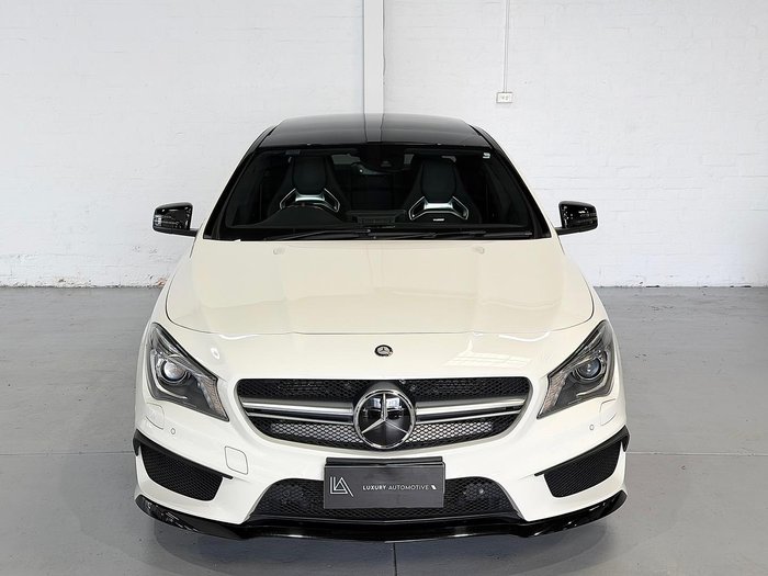 2014 Mercedes-Benz CLA-Class CLA45 AMG C117 Four Wheel Drive Cirrus White