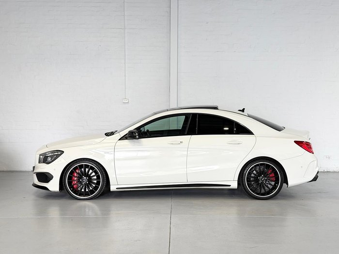 2014 Mercedes-Benz CLA-Class CLA45 AMG C117 Four Wheel Drive Cirrus White