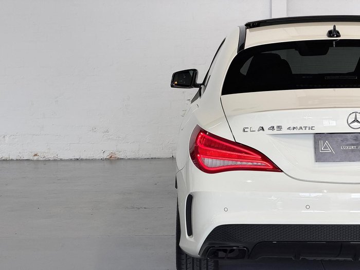 2014 Mercedes-Benz CLA-Class CLA45 AMG C117 Four Wheel Drive Cirrus White