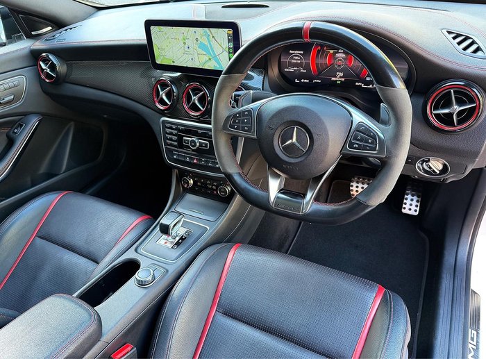 2014 Mercedes-Benz CLA-Class CLA45 AMG C117 Four Wheel Drive Cirrus White