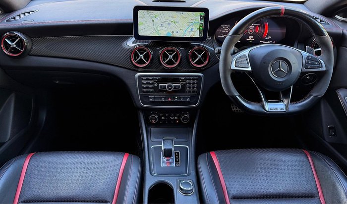 2014 Mercedes-Benz CLA-Class CLA45 AMG C117 Four Wheel Drive Cirrus White