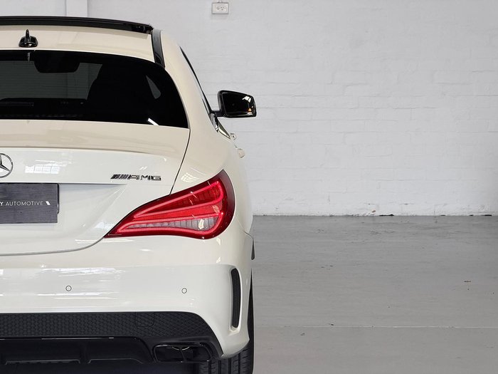2014 Mercedes-Benz CLA-Class CLA45 AMG C117 Four Wheel Drive Cirrus White