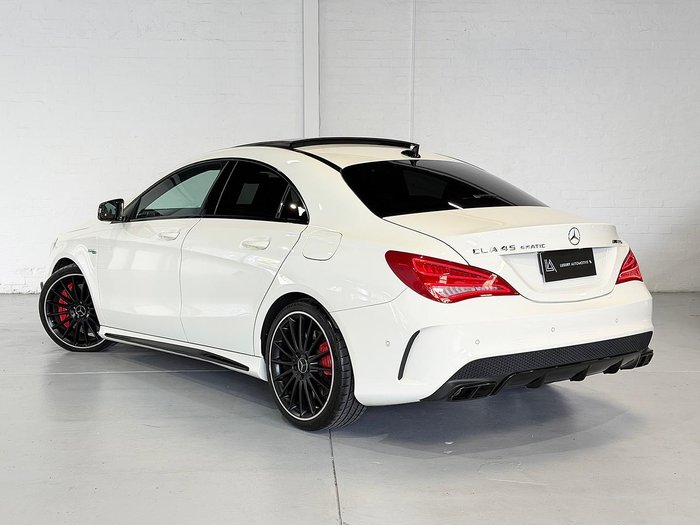 2014 Mercedes-Benz CLA-Class CLA45 AMG C117 Four Wheel Drive Cirrus White