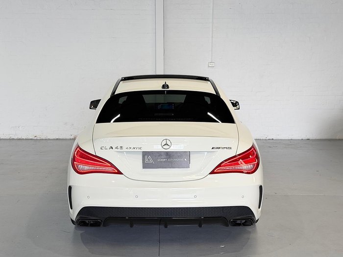 2014 Mercedes-Benz CLA-Class CLA45 AMG C117 Four Wheel Drive Cirrus White