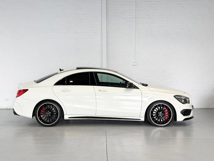 2014 Mercedes-Benz CLA-Class CLA45 AMG C117 Four Wheel Drive Cirrus White