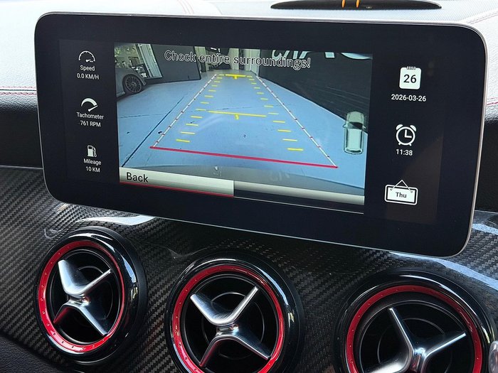 2014 Mercedes-Benz CLA-Class CLA45 AMG C117 Four Wheel Drive Cirrus White