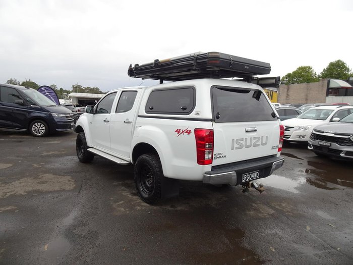 2013 Isuzu D-MAX LS-U MY12 4X4 Dual Range Splash White