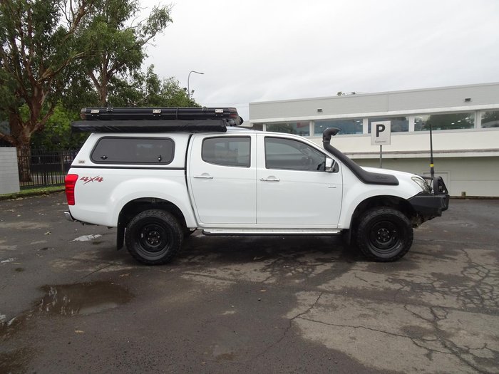 2013 Isuzu D-MAX LS-U MY12 4X4 Dual Range Splash White