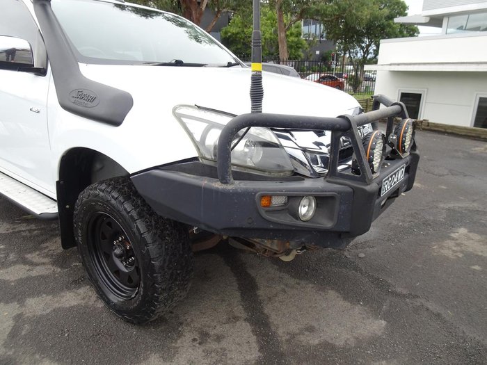 2013 Isuzu D-MAX LS-U MY12 4X4 Dual Range Splash White