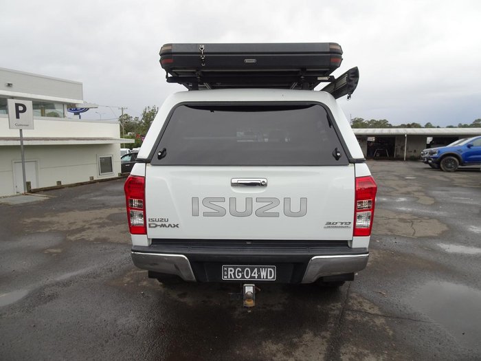 2013 Isuzu D-MAX LS-U MY12 4X4 Dual Range Splash White