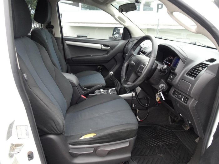 2013 Isuzu D-MAX LS-U MY12 4X4 Dual Range Splash White
