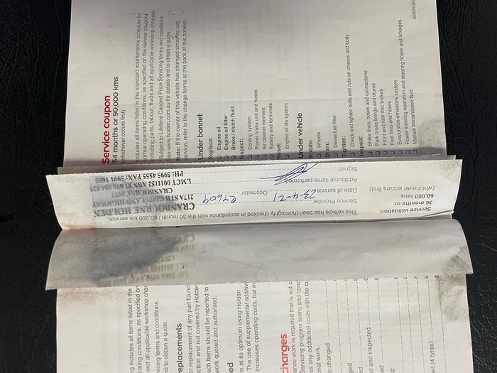 2017 Holden Captiva LTZ CG MY18 AWD Old Blue Eyes