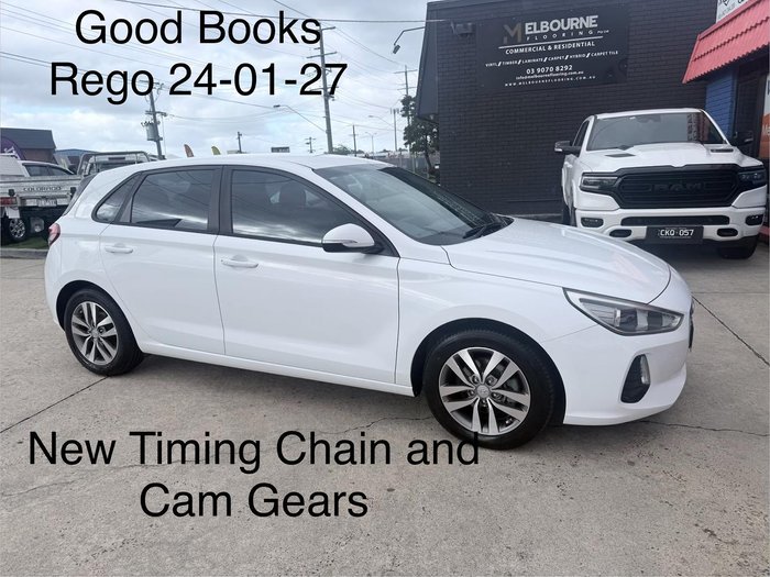 2018 Hyundai i30 Active PD2 MY18 Polar White