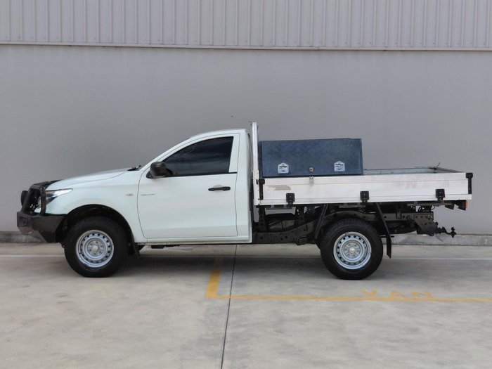 2017 Mitsubishi Triton GLX MQ MY18 4X4 Dual Range White