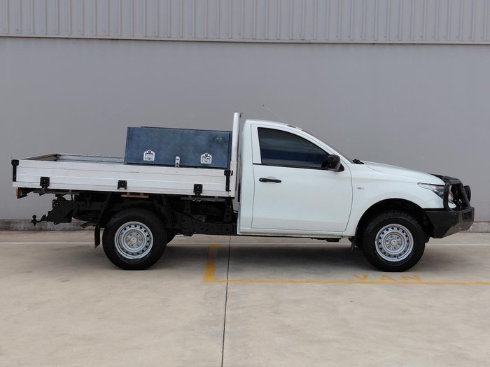 2017 Mitsubishi Triton GLX MQ MY18 4X4 Dual Range White