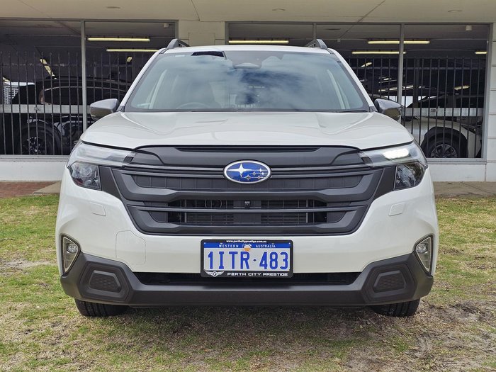 2025 Subaru Forester Hybrid S6 MY26 AWD Crystal White