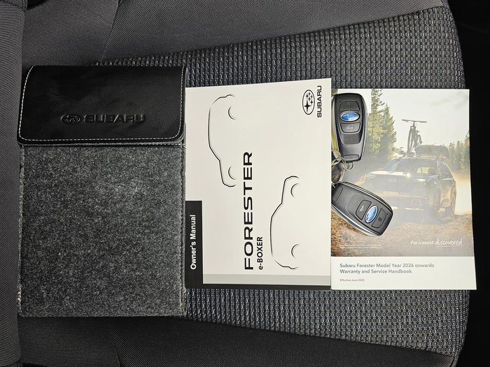 2025 Subaru Forester Hybrid S6 MY26 AWD Crystal White