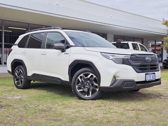 2025 Subaru Forester Hybrid S6 MY26 AWD Crystal White