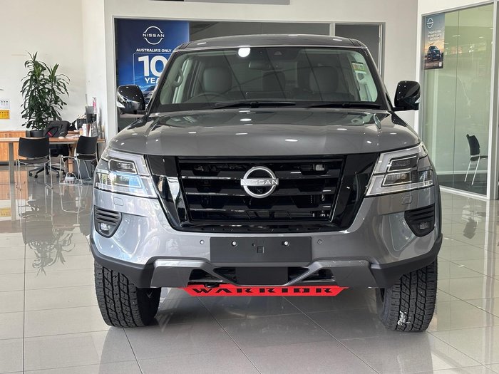 2026 Nissan Patrol Warrior Y62 MY26 4X4 Dual Range Gun Metallic