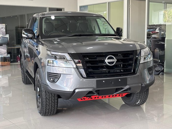2026 Nissan Patrol Warrior Y62 MY26 4X4 Dual Range Gun Metallic