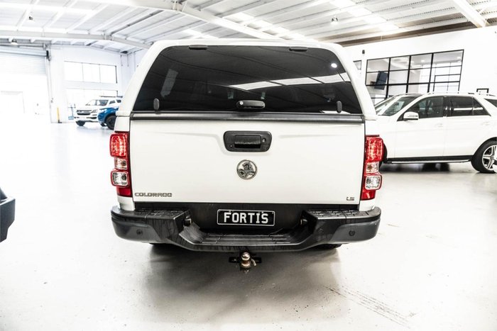 2017 Holden Colorado LS RG MY18 4x2 Summit White