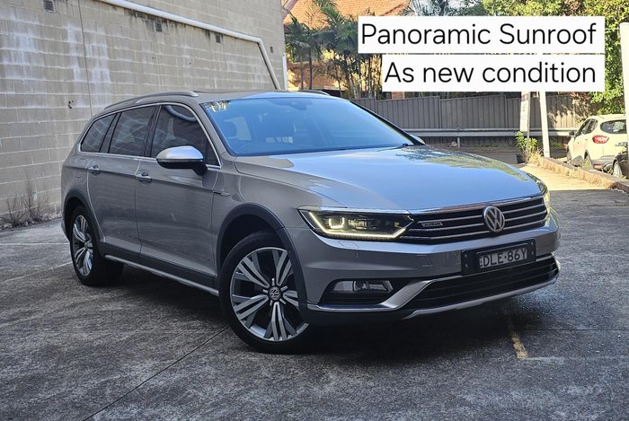 2016 Volkswagen Passat 140TDI Alltrack B8 MY17 Four Wheel Drive Indium Grey