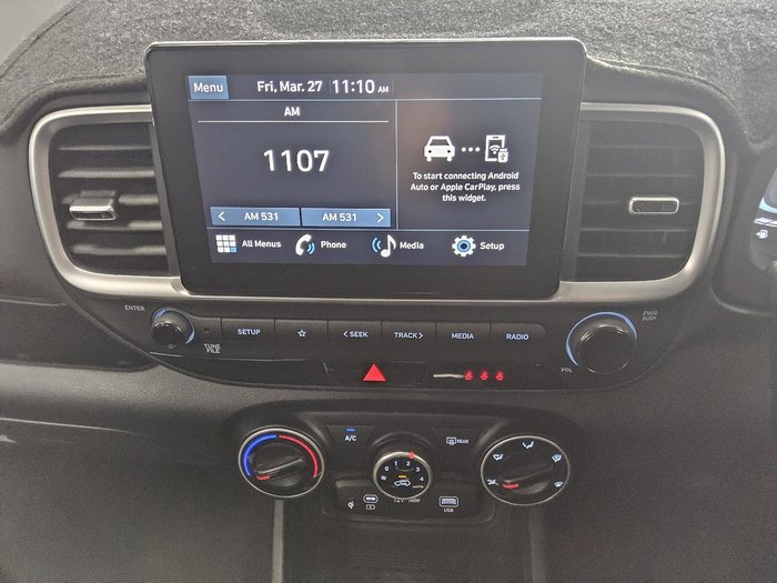 2023 Hyundai Venue QX.V5 MY23 Shimmering Silver