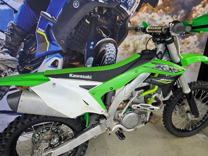2018 Kawasaki KX450F GREEN