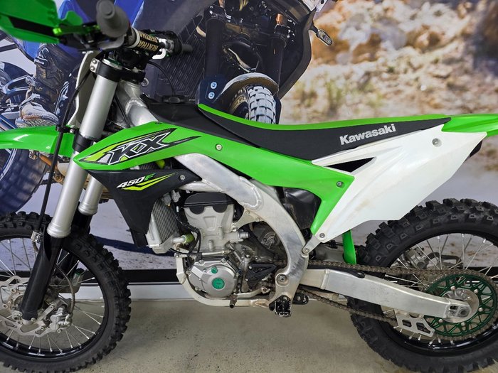 2018 Kawasaki KX450F GREEN