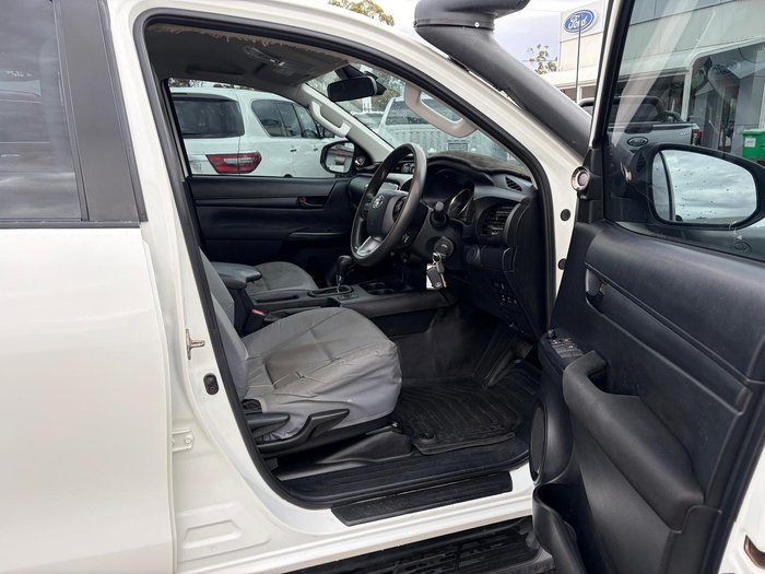 2022 Toyota Hilux SR GUN126R 4X4 Dual Range Glacier White