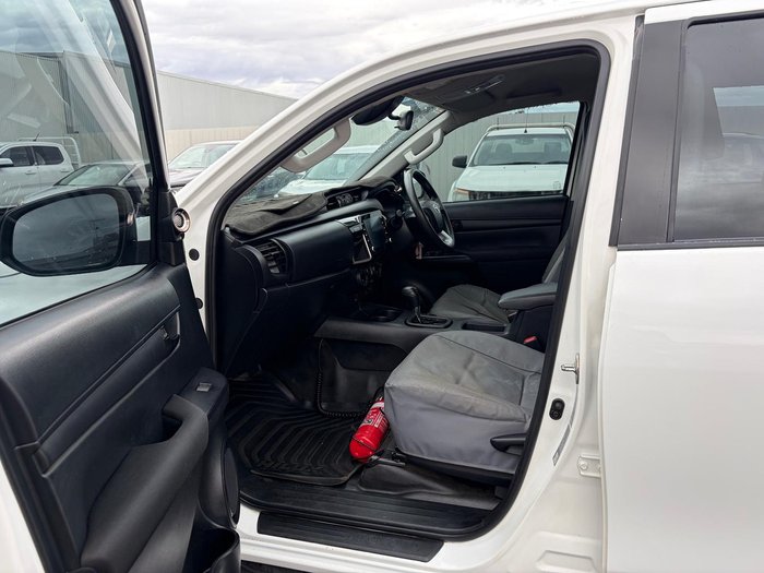 2022 Toyota Hilux SR GUN126R 4X4 Dual Range Glacier White