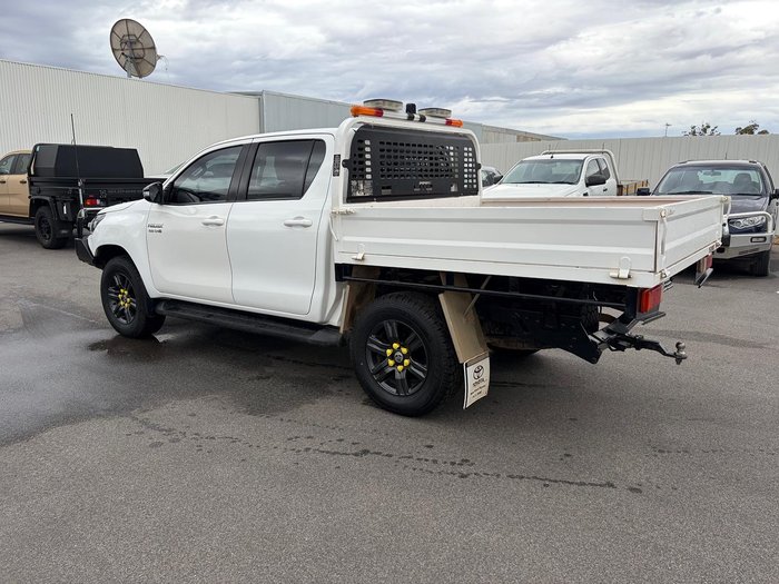 2022 Toyota Hilux SR GUN126R 4X4 Dual Range Glacier White