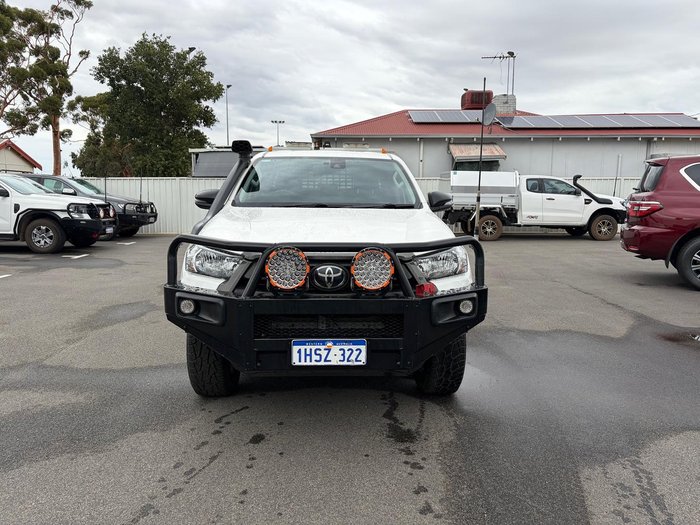 2022 Toyota Hilux SR GUN126R 4X4 Dual Range Glacier White